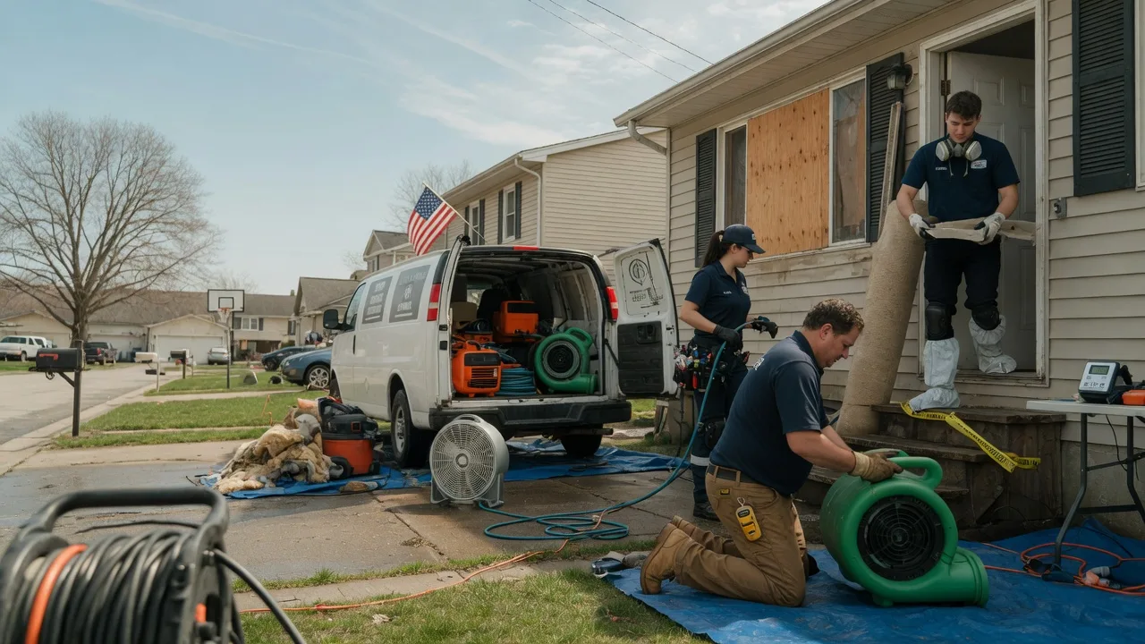 Water Damage Restoration in Eminence, IN near me